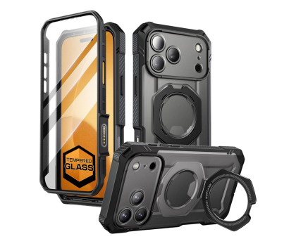Etui do telefonów Supcase Ub Grip Pro Mag Magsafe do Iphone 17 Pro Max Black 843439159433